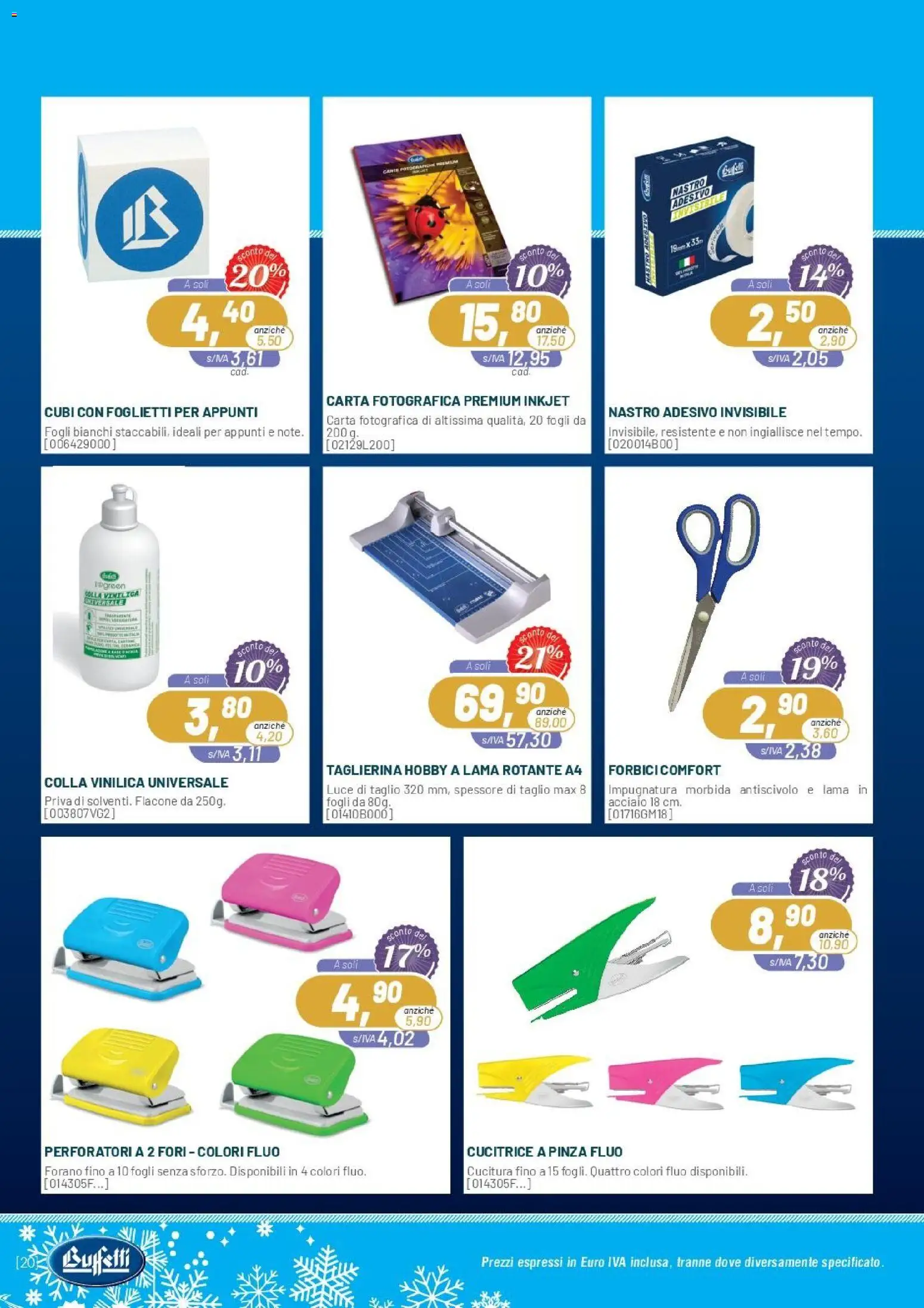 Volantino Buffetti	 - pagina 20 - valido dal 01/11/2025