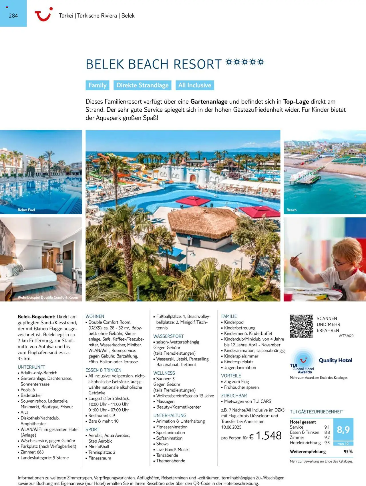 TUI  Südeuropa & Nordafrika 2025/26 - Seite 284 - gültig ab 01.01.2025