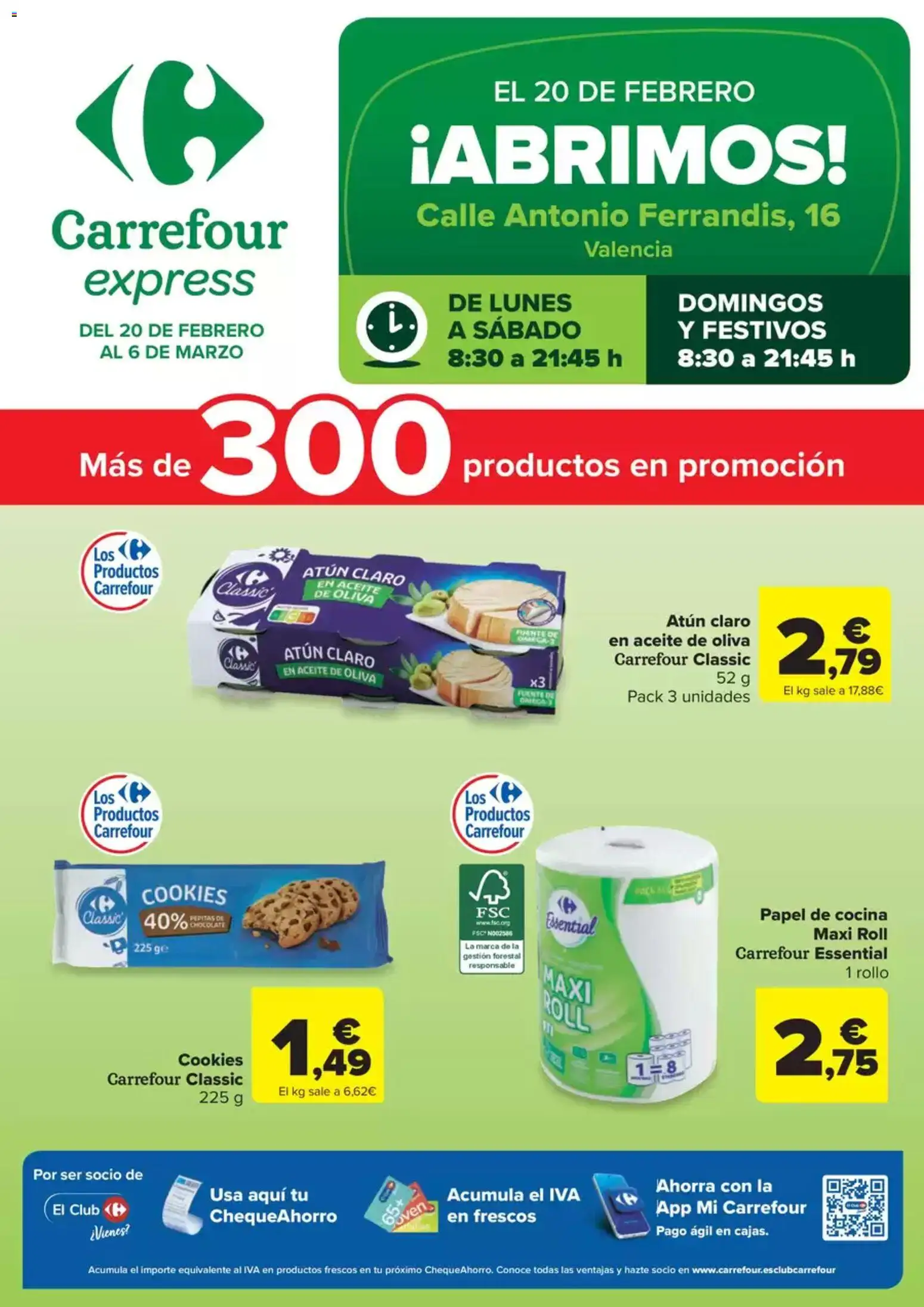 Carrefour Express folleto - Página de 1 - Válido desde 20/02/2026