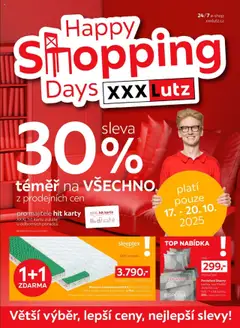 Náhled XXXLutz leták - Sleva 30 % na téměř vše platný od 06.10.2025