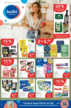Vorschau Budni Prospekt 	 gültig ab 09.03.2026