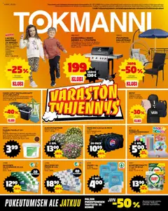 Esikatselu Tokmanni tarjoukset voimassa alkaen 21/07/2025