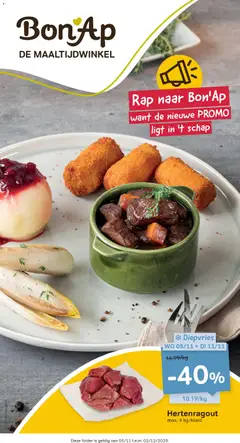 Bon Ap folder/publicité geldig vanaf 05/11/2025