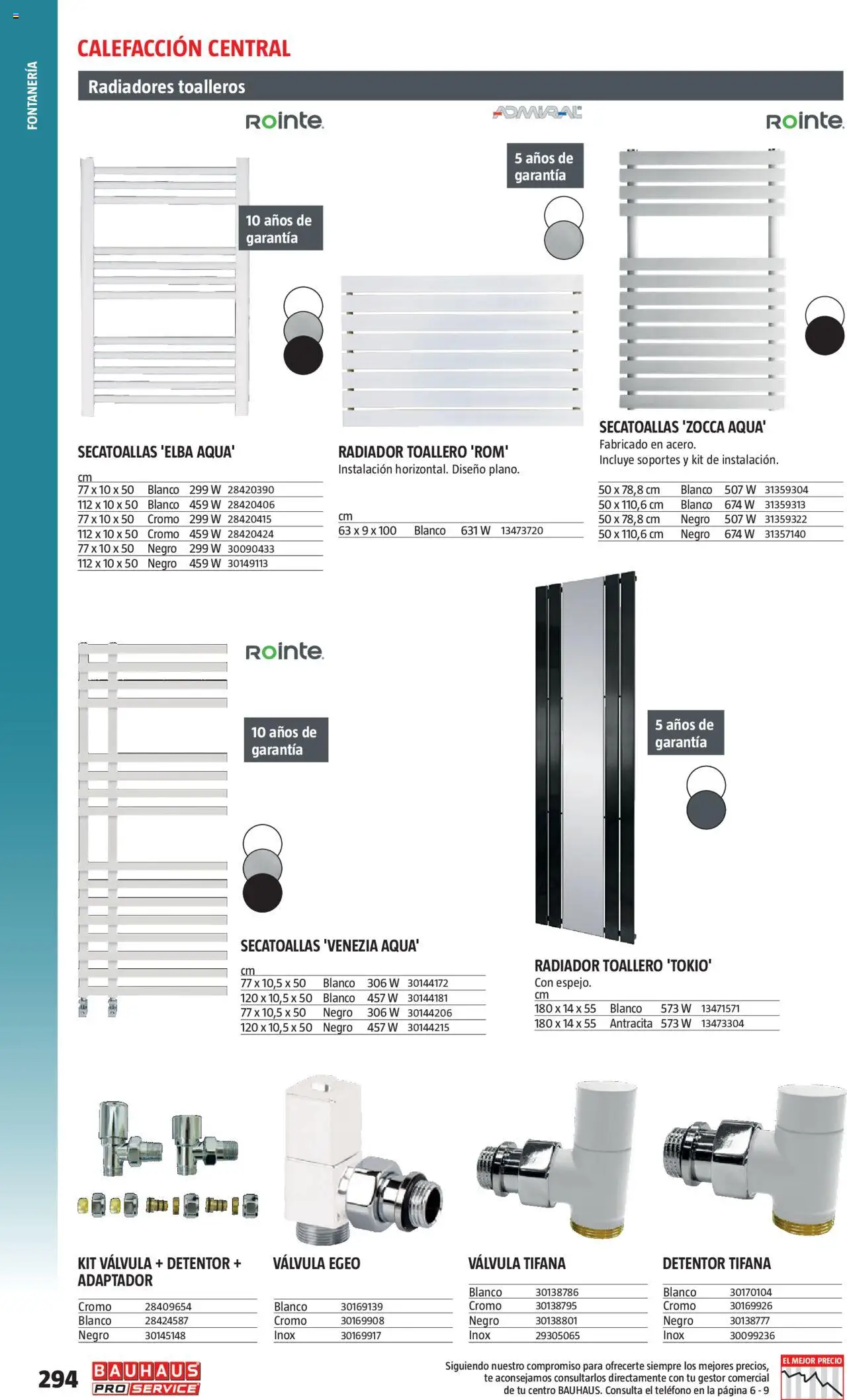 Bauhaus - ProService  - Página de 294 - Válido desde 24/02/2025