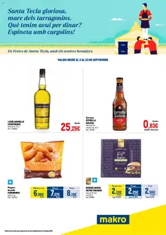 Vista previa del folleto Makro - Fiestas de Santa Tecla Tarragona válido desde 02/09/2025