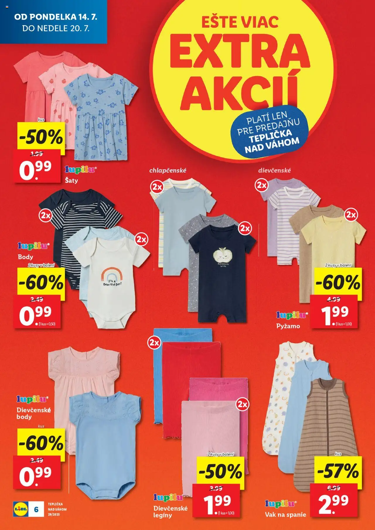 Lidl nová predajňa v Tepličke nad Váhom - strana 6- platný od 14.07.2025