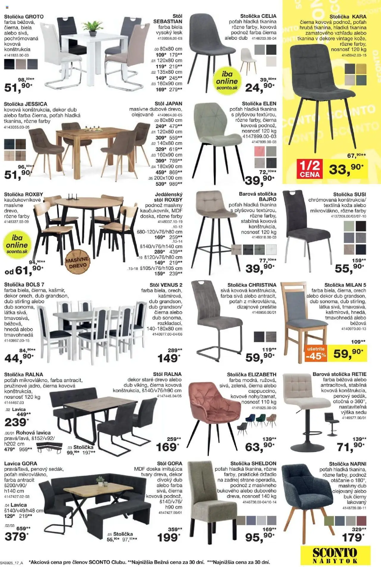 Sconto nábytok leták - strana 17- platný od 16.07.2025