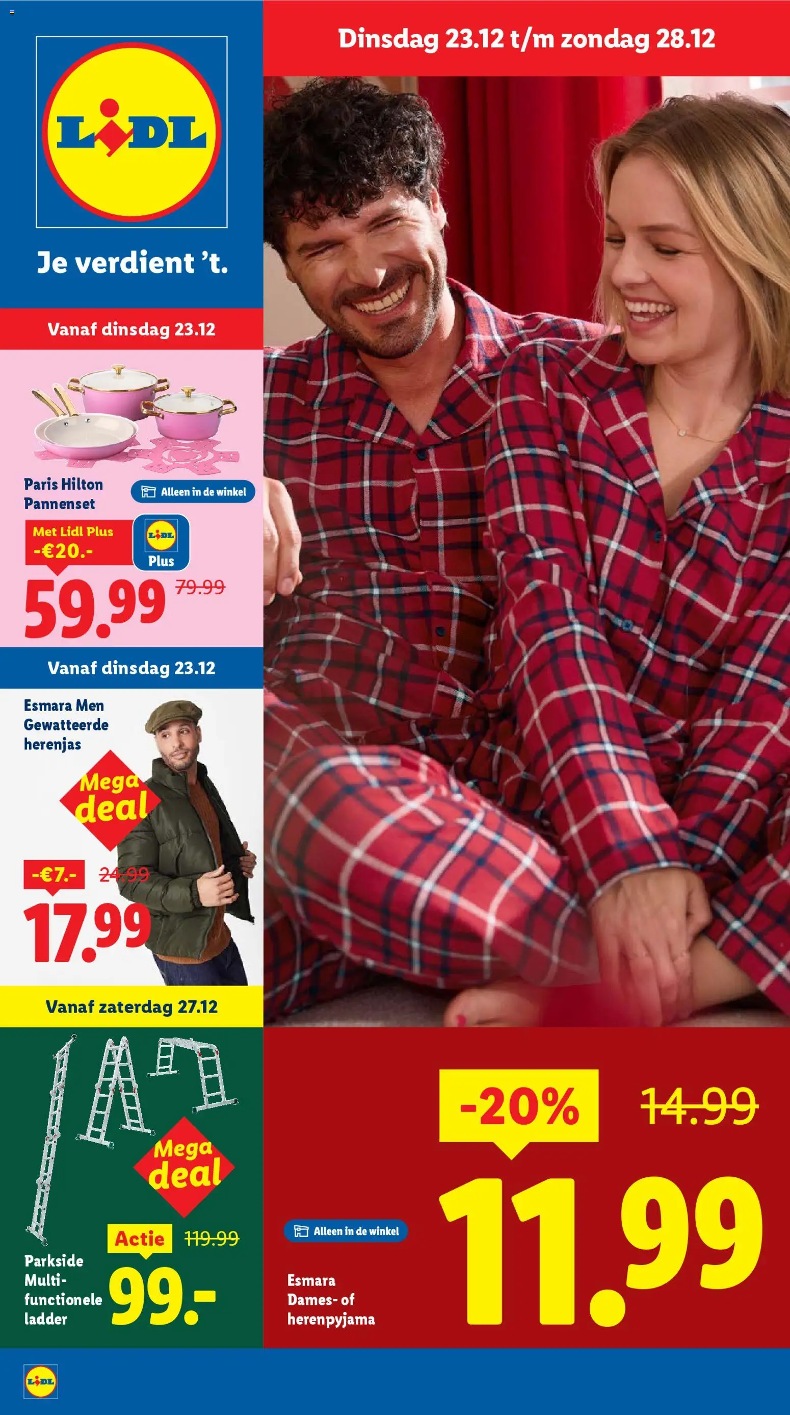 Lidl - Non food folder - Week 52 - pagina 1- geldig vanaf 23-12-2025