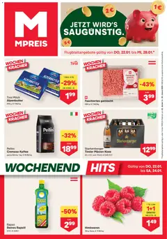 Vorschau MPREIS Flugblatt gültig ab 22.01.2026