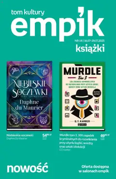 Podgląd Empik promocje - Tom kultury Książki ważny od 16.07.2025