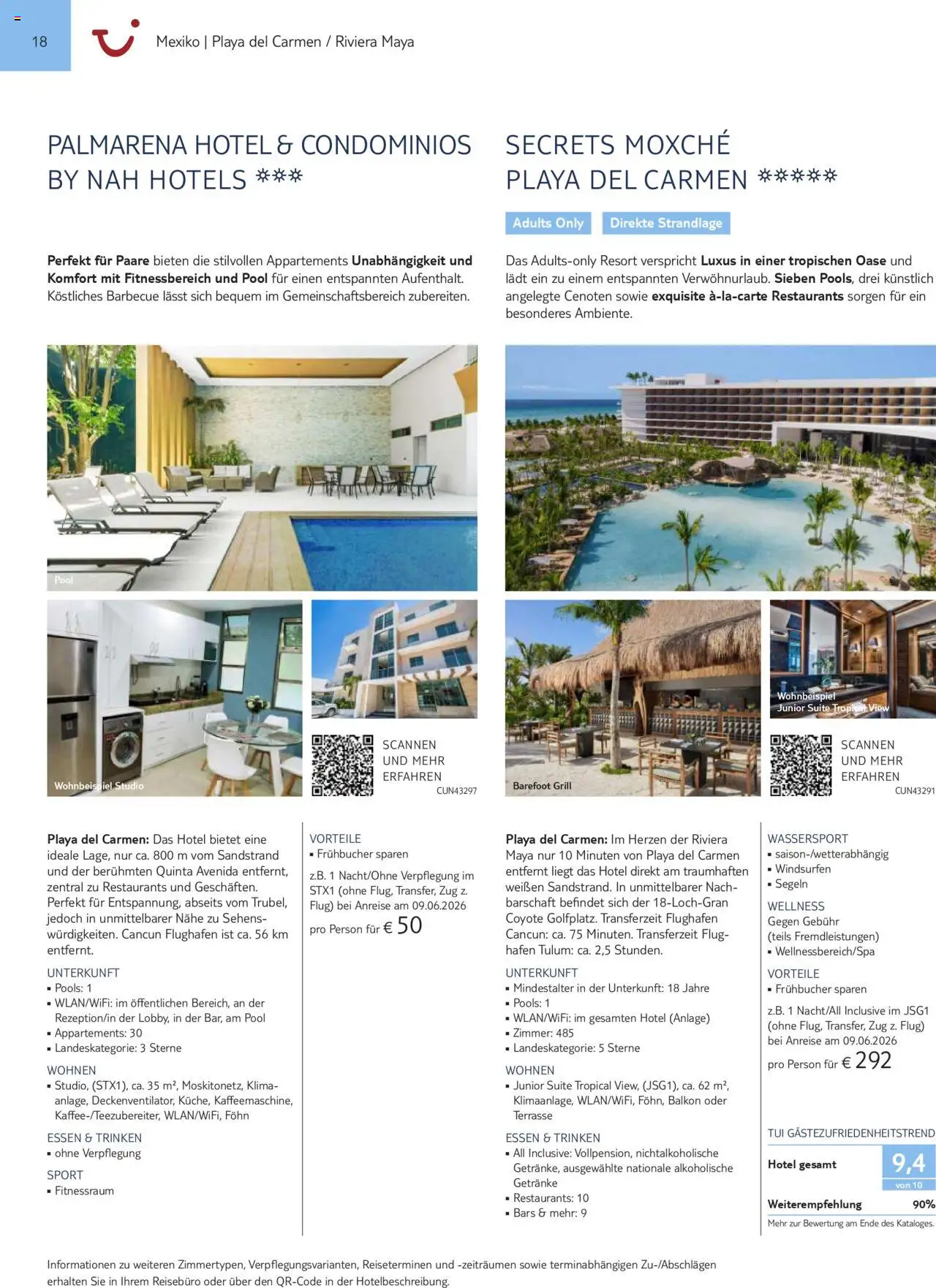 TUI Prospekt Mittelamerika & Karibik 2025/26	 - Seite 18 - gültig ab 01.11.2025