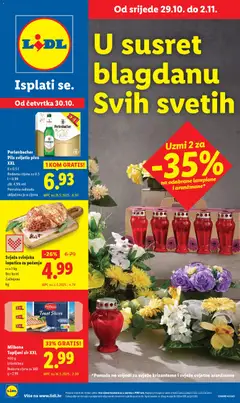 Lidl katalog od 29.10.2025
