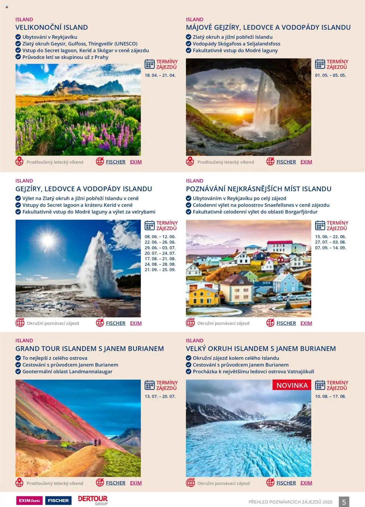 EXIM tours katalog - Poznávací zájezdy - strana 5- platný od 01.01.2025
