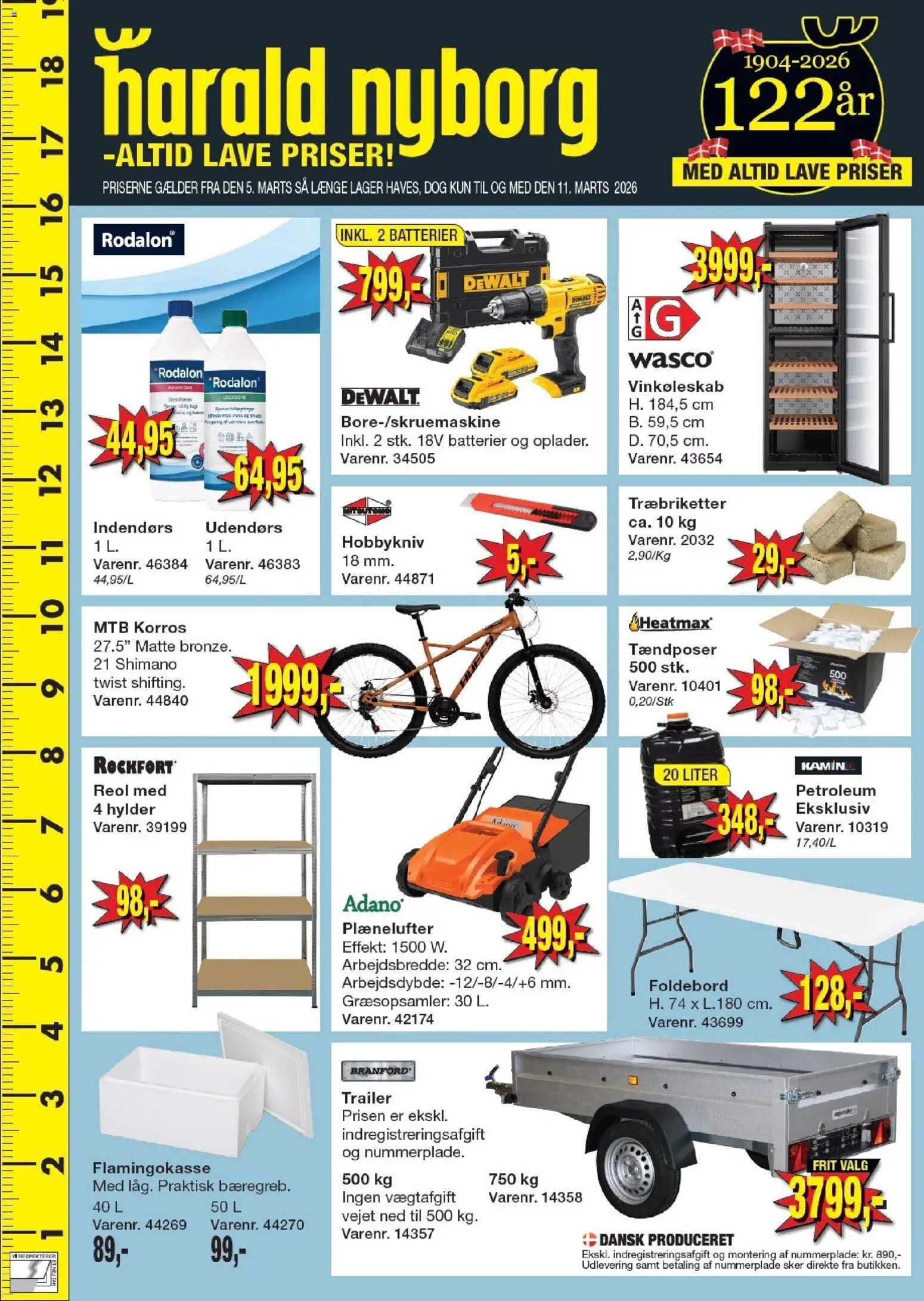 Harald Nyborg - Tilbudsavis - side 1- gyldig fra 05/03/2026