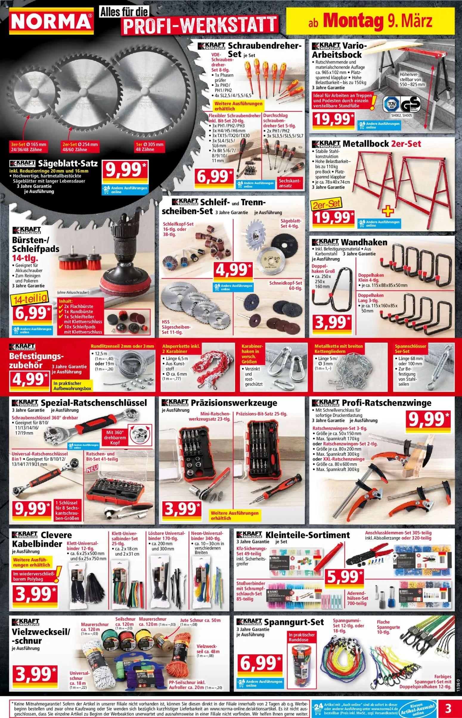 Norma Prospekt 	 - Seite 3 - gültig ab 09.03.2026