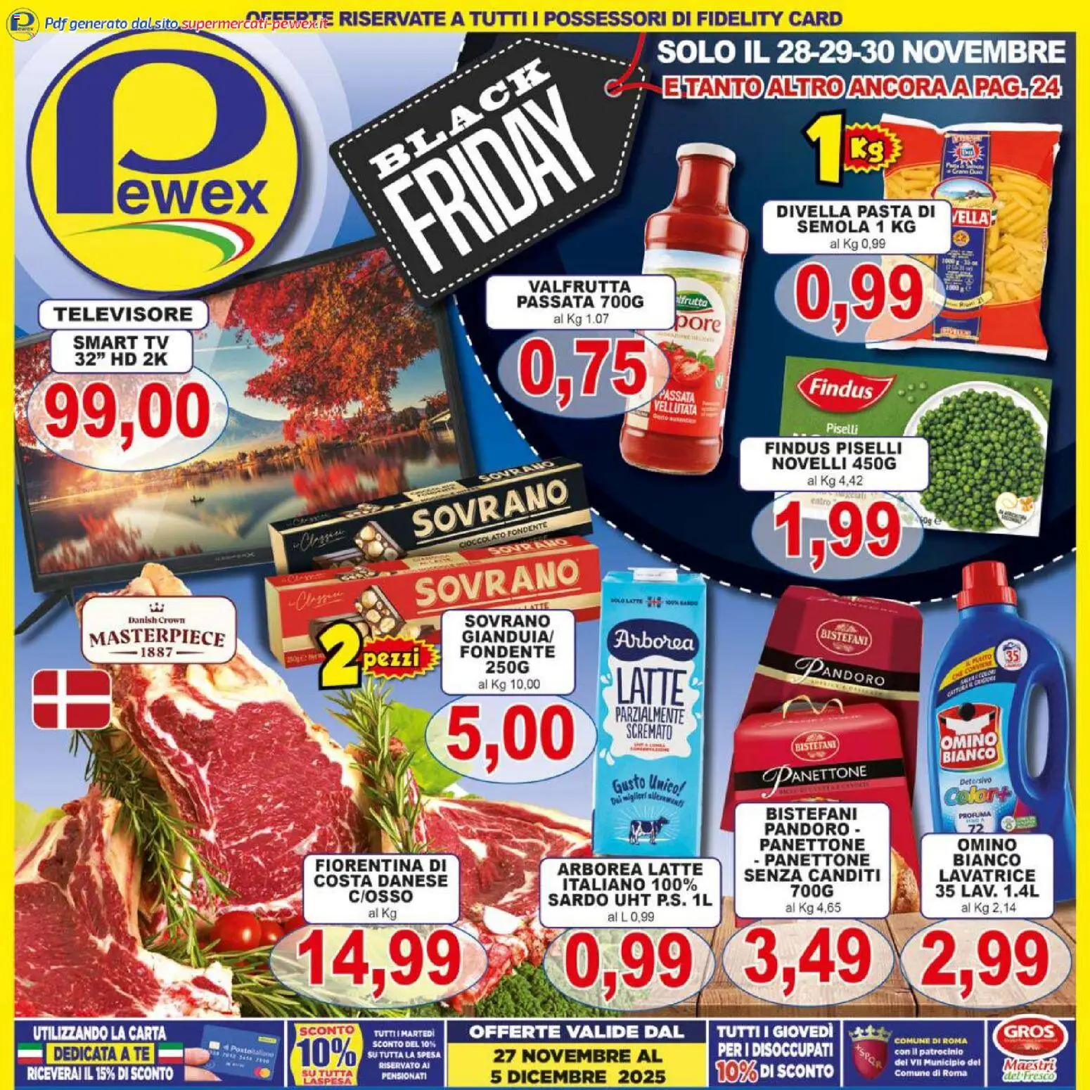 Pewex - Black Friday - pagina 1 - valido dal 27/11/2025