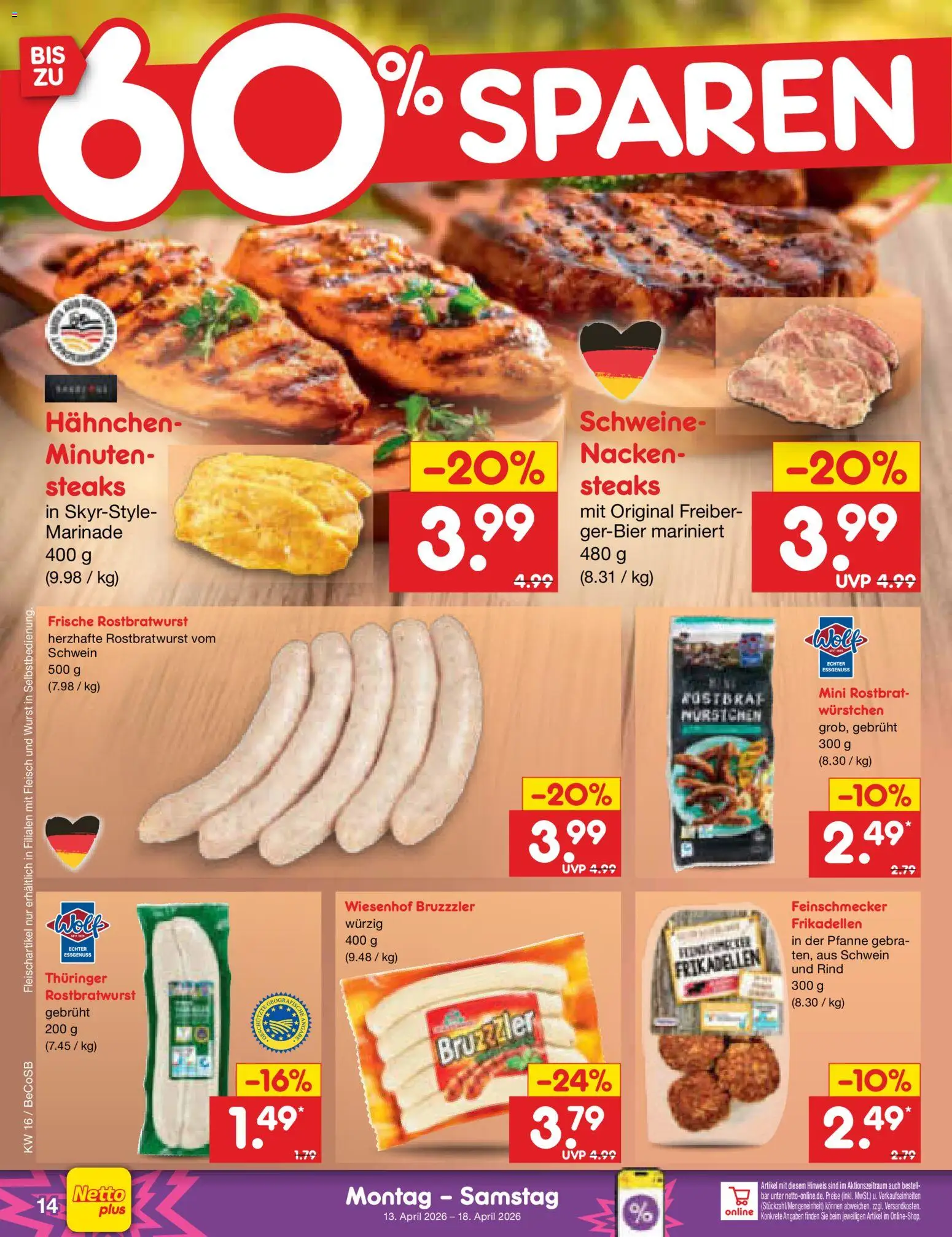 Netto Marken-Discount Prospekt 	 - Seite 16 - gültig ab 13.04.2026