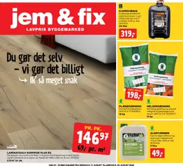 Forhåndsvisning Jem & fix - Tilbudsavis gyldig fra 17/08/2025