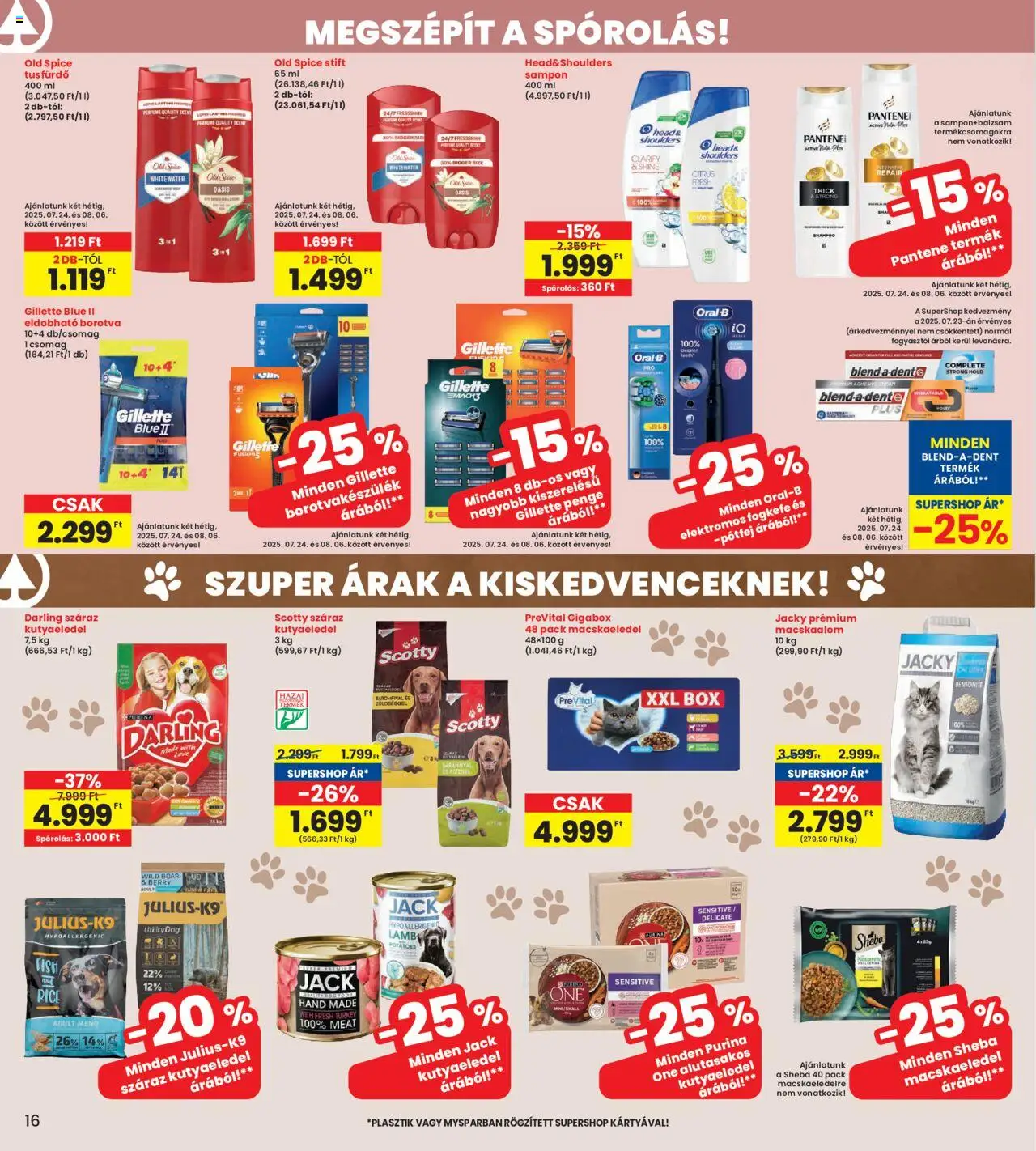 Interspar Akciós újság - 16oldal - érvényes 2025.07.24.-tól
