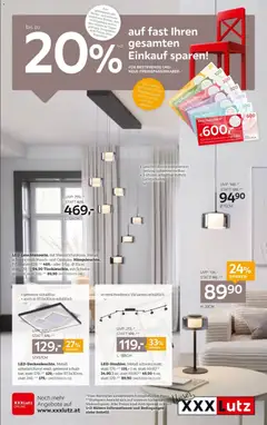 Vorschau XXXLutz Leuchten gültig ab 27.01.2026