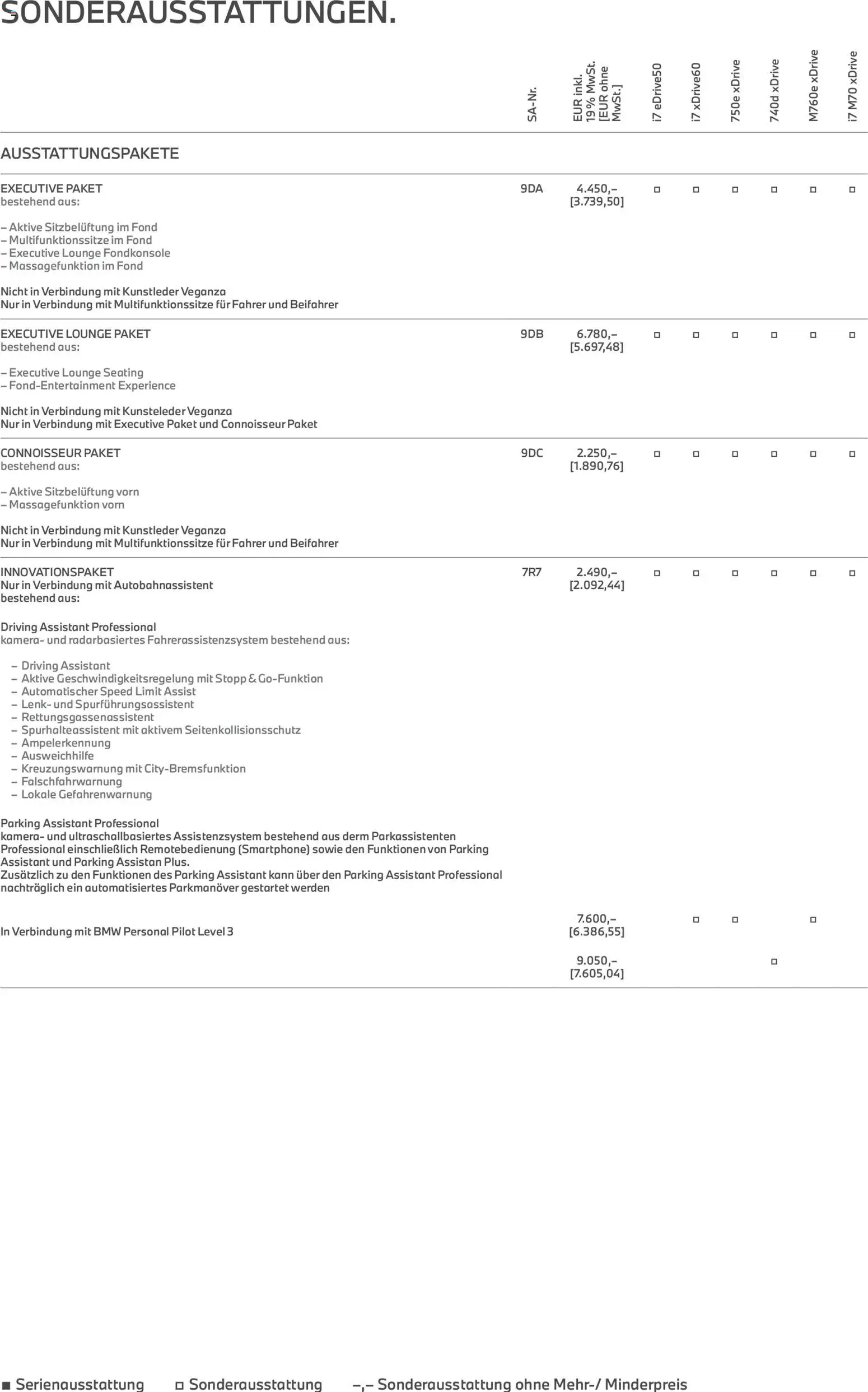 BMW Prospekt 7er	 - Seite 20 - gültig ab 24.02.2026