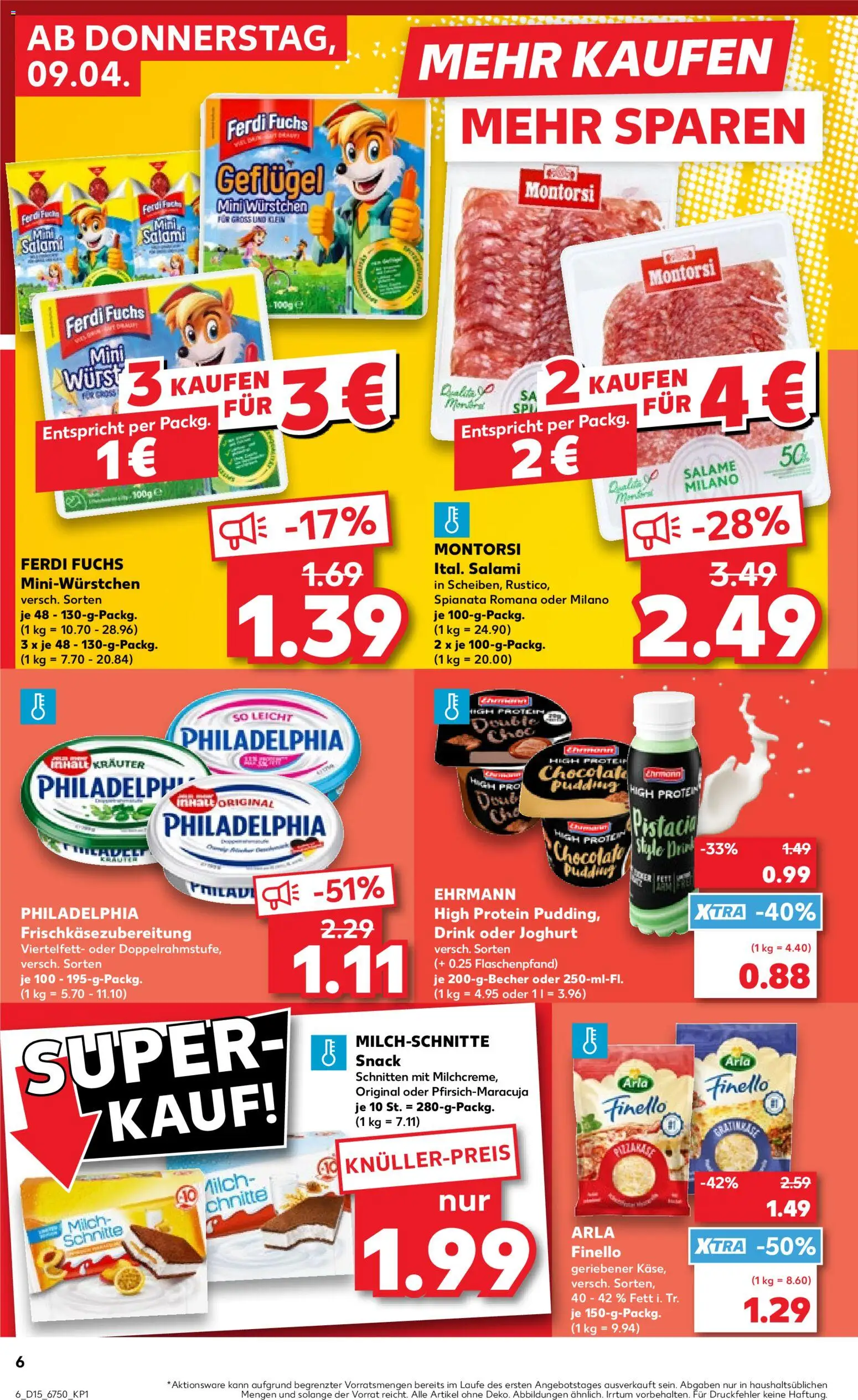 Kaufland Prospekt - Seite 6 - gültig ab 09.04.2026