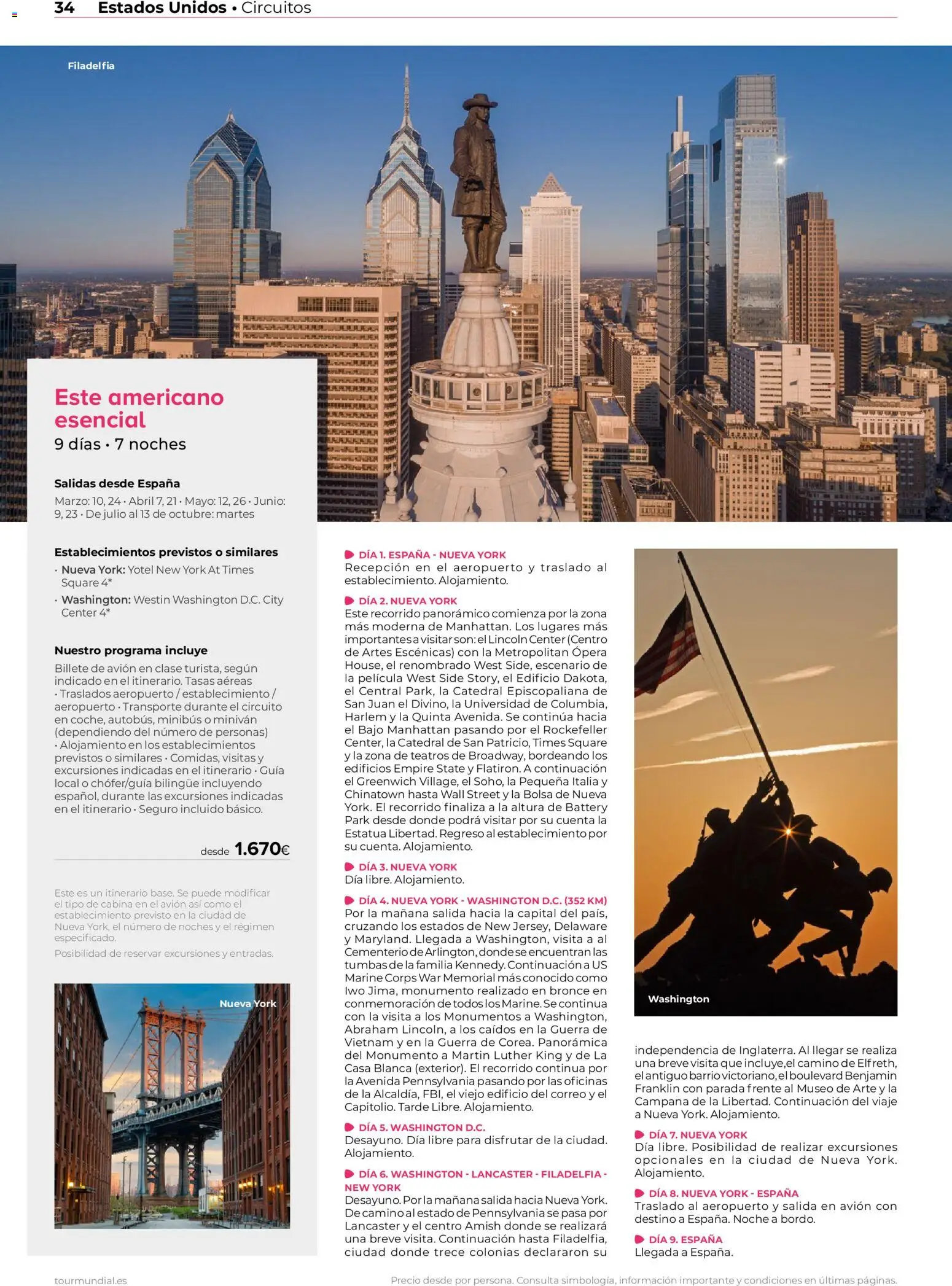 Viajes El Corte Inglés Norteamérica y Caribe - Página de 34 - Válido desde 01/01/2026