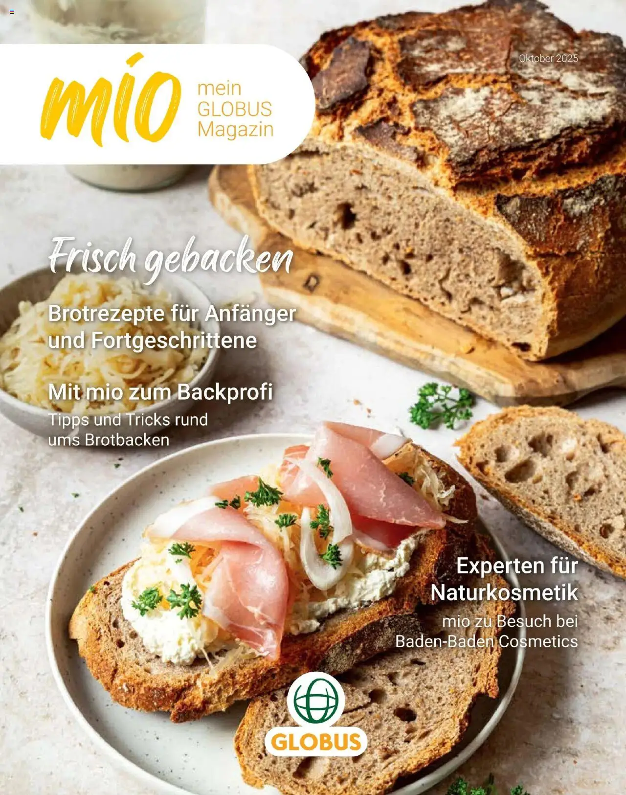Globus Mio Magazin - Seite 1 - gültig ab 01.10.2025