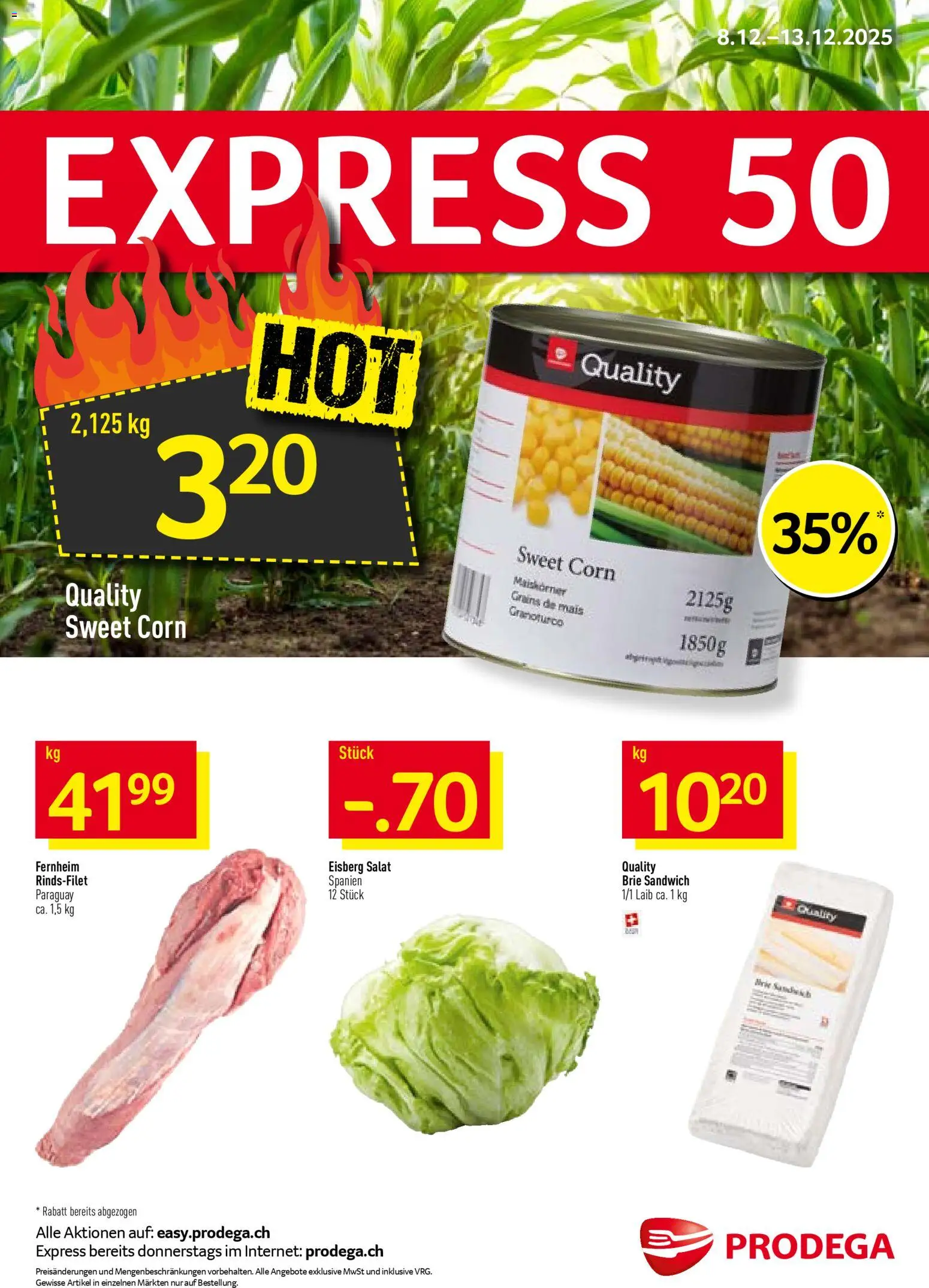 Prodega Aktionen - Seite 1- gültig ab 08.12.2025