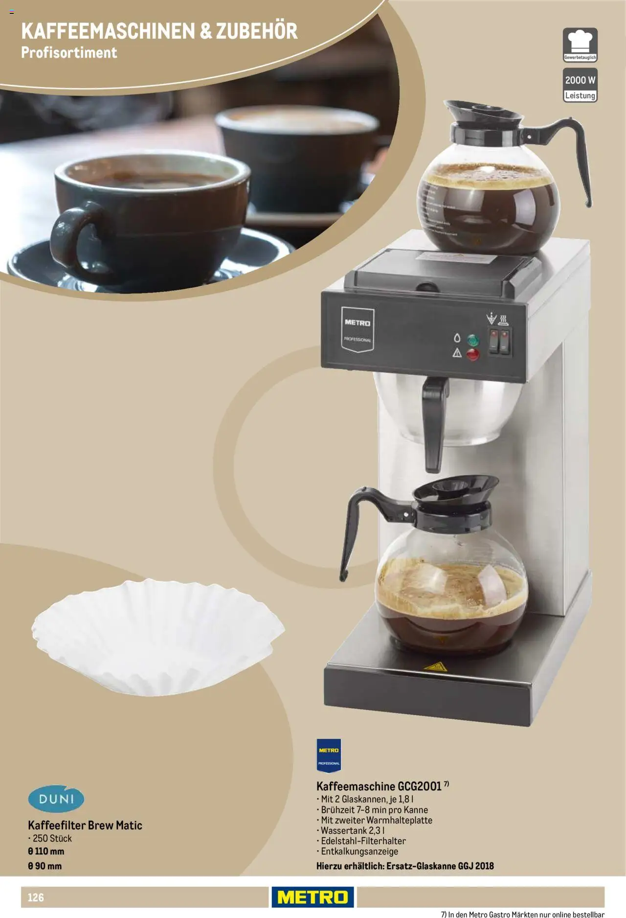 Metro Non Food Sortiment - Seite 126 - gültig ab 01.10.2025