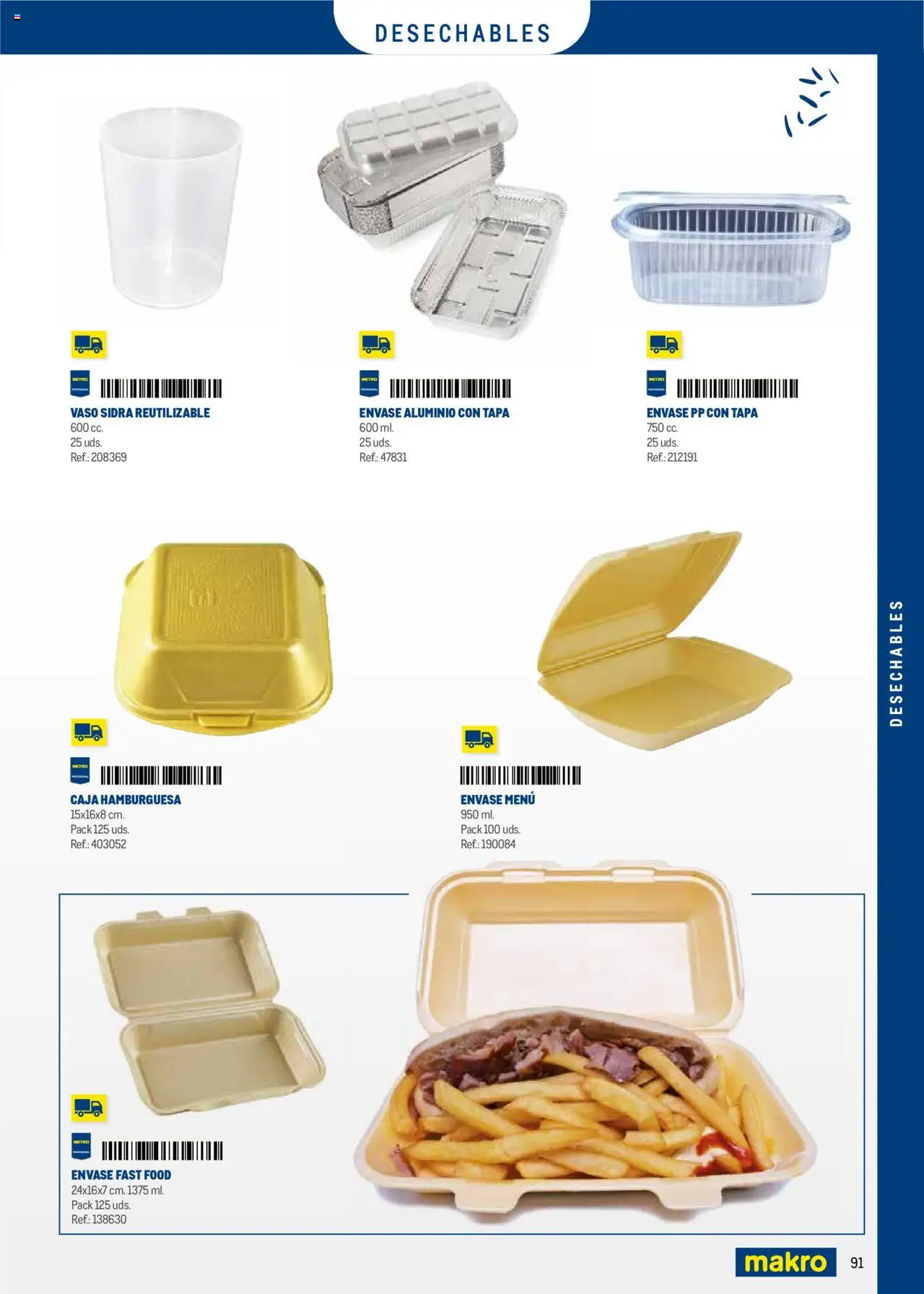 Makro - Menú y Barra Península - Página de 91 - Válido desde 08/09/2025