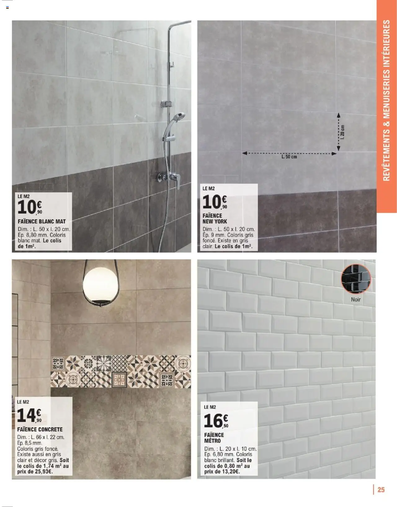 Brico E.Leclerc Guide aménagement intérieur - page 25 - valable à partir du 07/01/2025