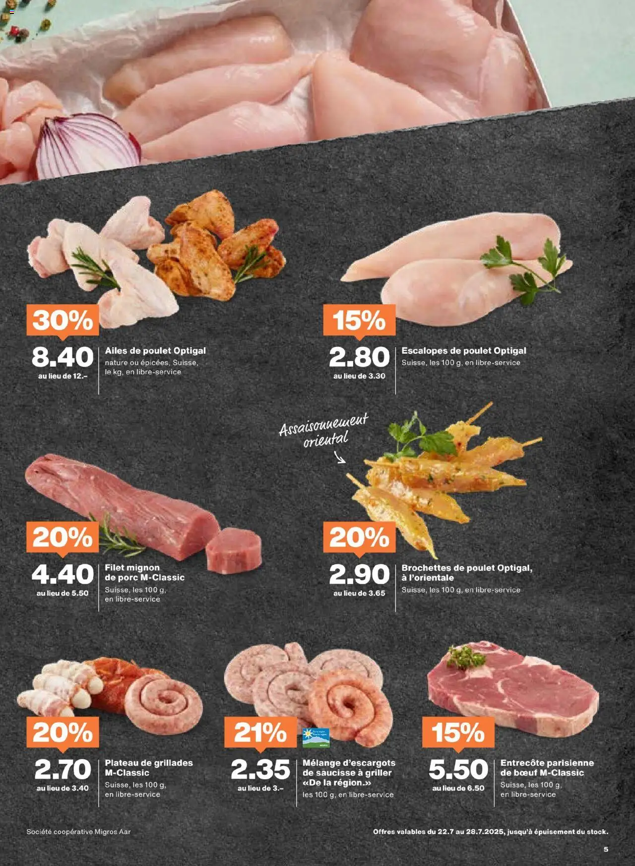 Migros Aktionen FR - Seite 5- gültig ab 22.07.2025