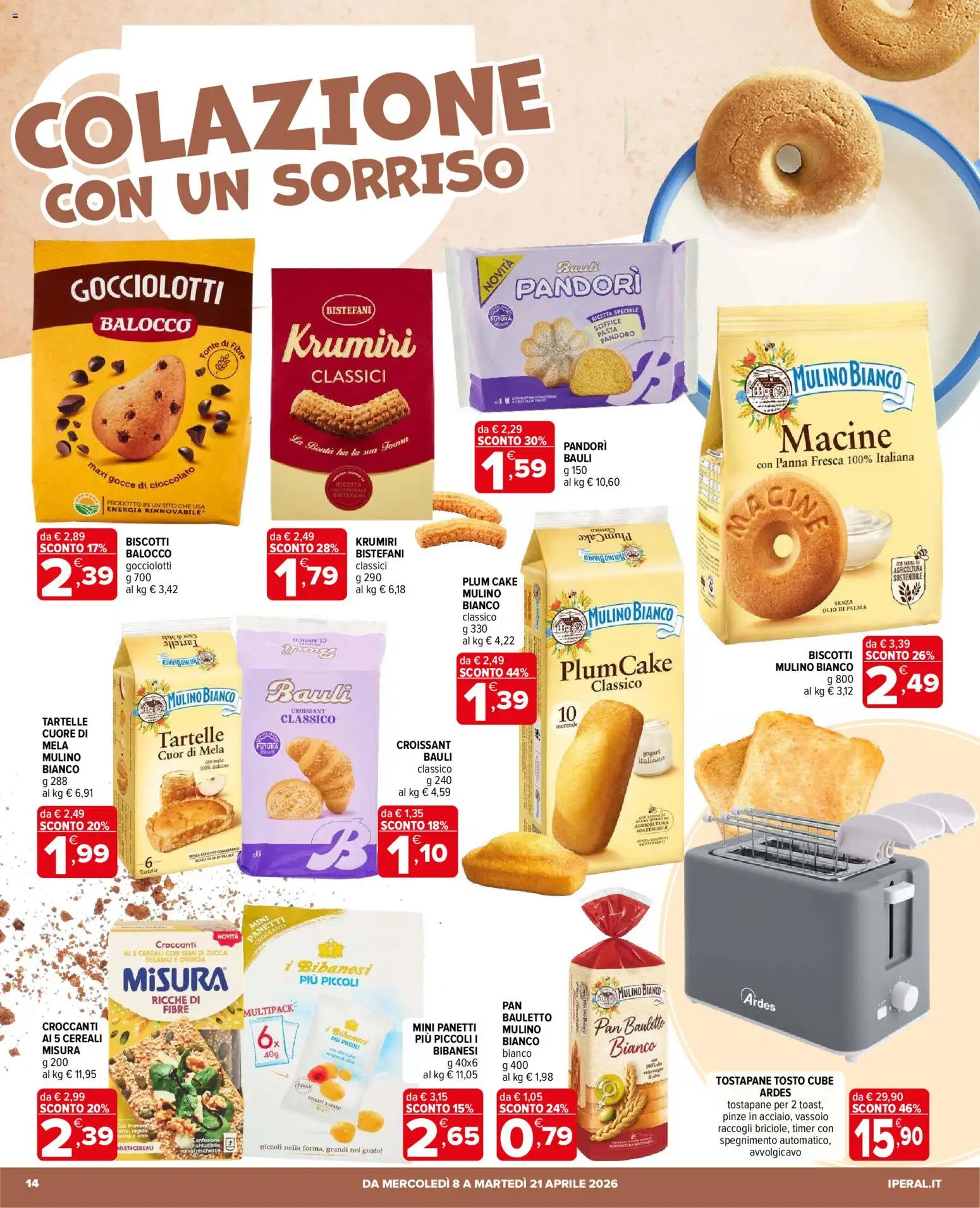 Iperal volantino - pagina 14 - valido dal 08/04/2026