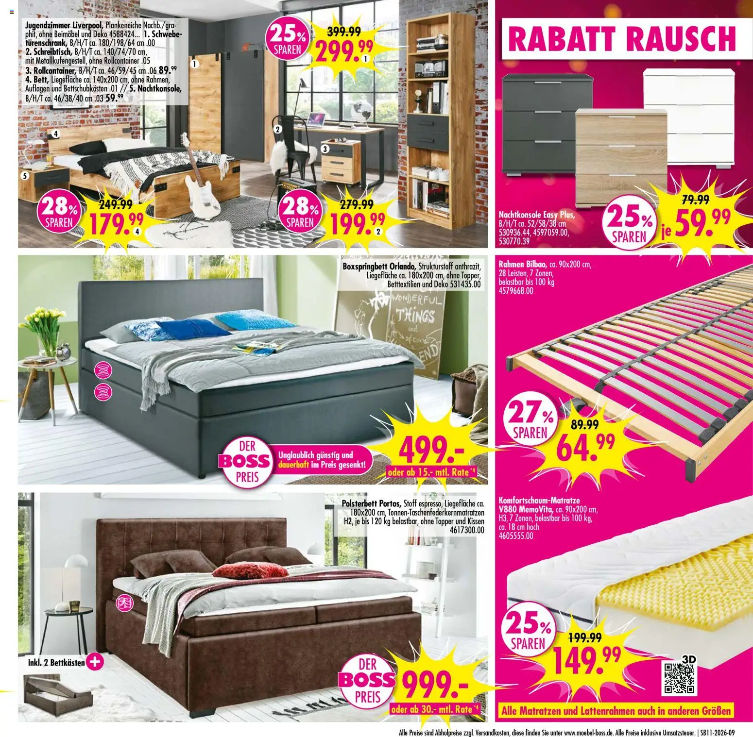 SB Möbel Boss Prospekt 	 - Seite 9 - gültig ab 07.03.2026