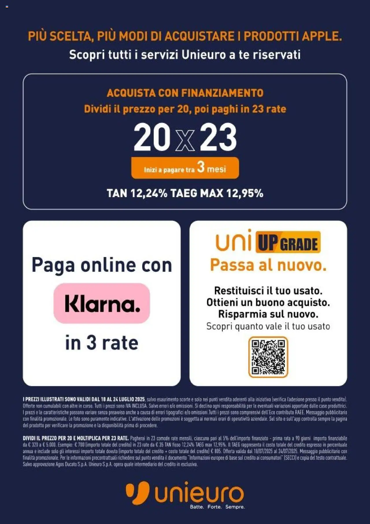 Unieuro Apple catalogo - pagina 21 - valido dal 19/07/2025