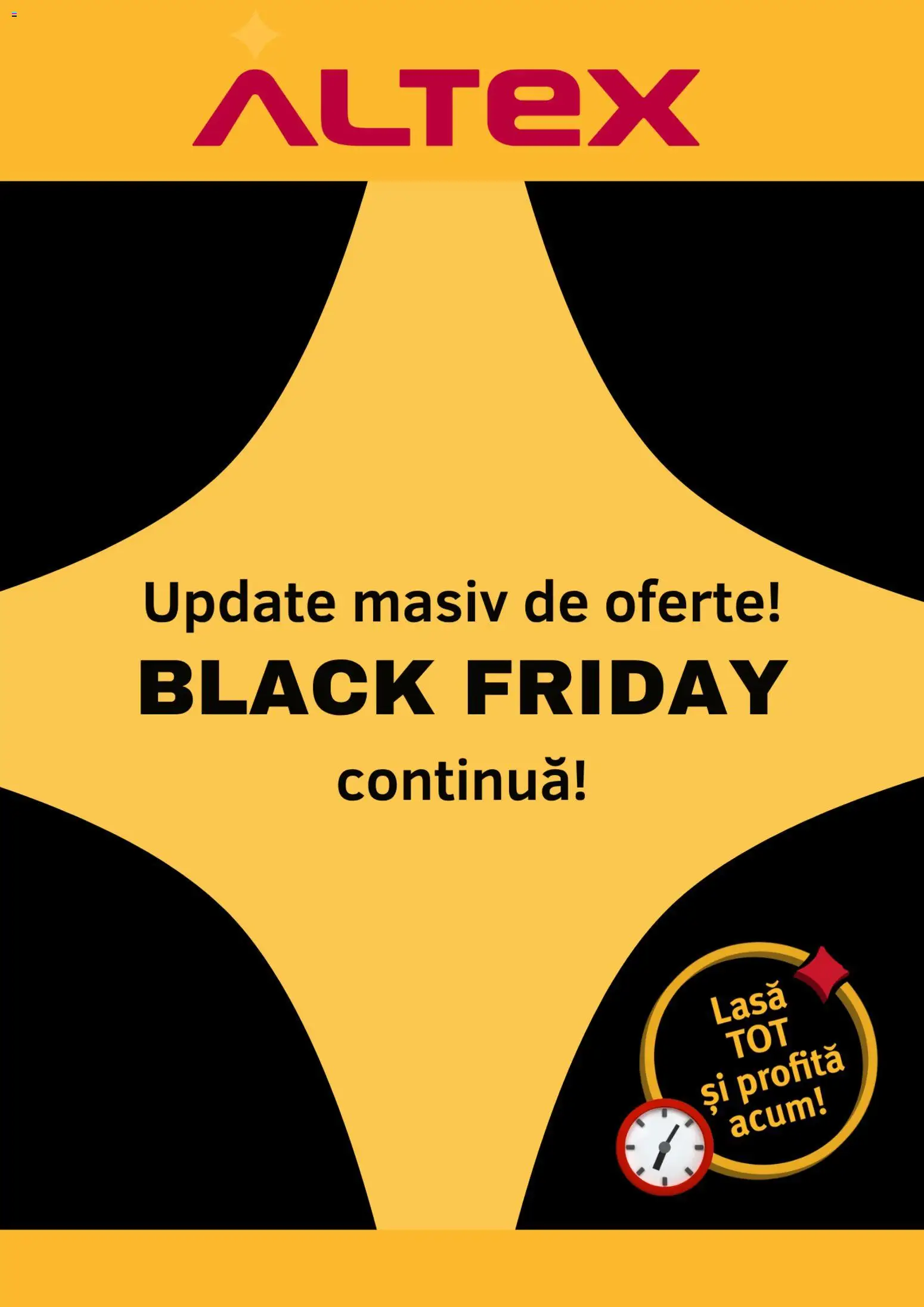 Altex Black Friday - pagina 1- valabil de la 13.11.2025