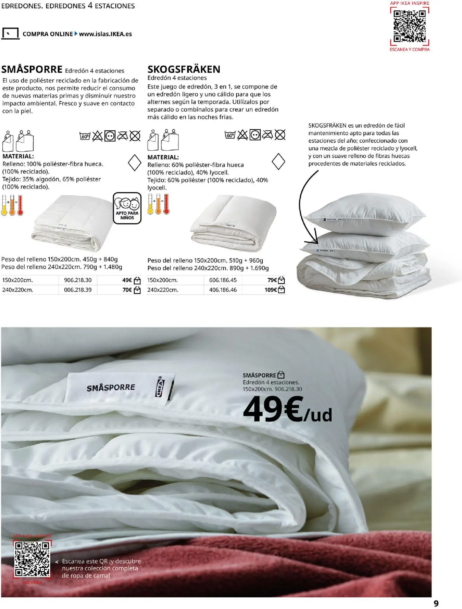 Catálogo IKEA Ropa de Cama - Página de 9 - Válido desde 01/02/2026