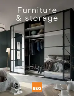 B&Q - Furniture & storage valid from 01/07/2025