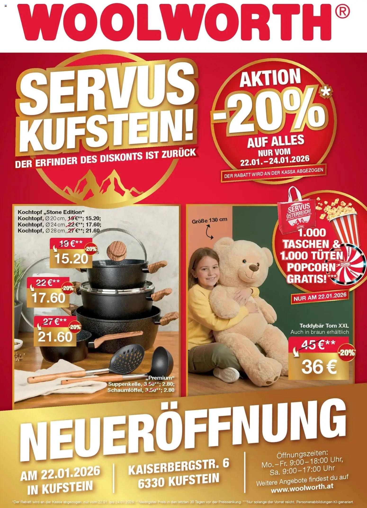 Woolworth Servus Kufstein! - Seite 1- gültig ab 22.01.2026