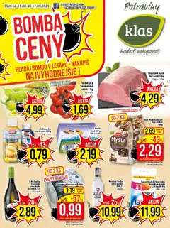 Klas leták platný od 11.08.2025