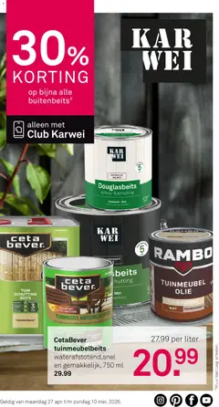 KARWEI folder geldig vanaf 27-04-2026
