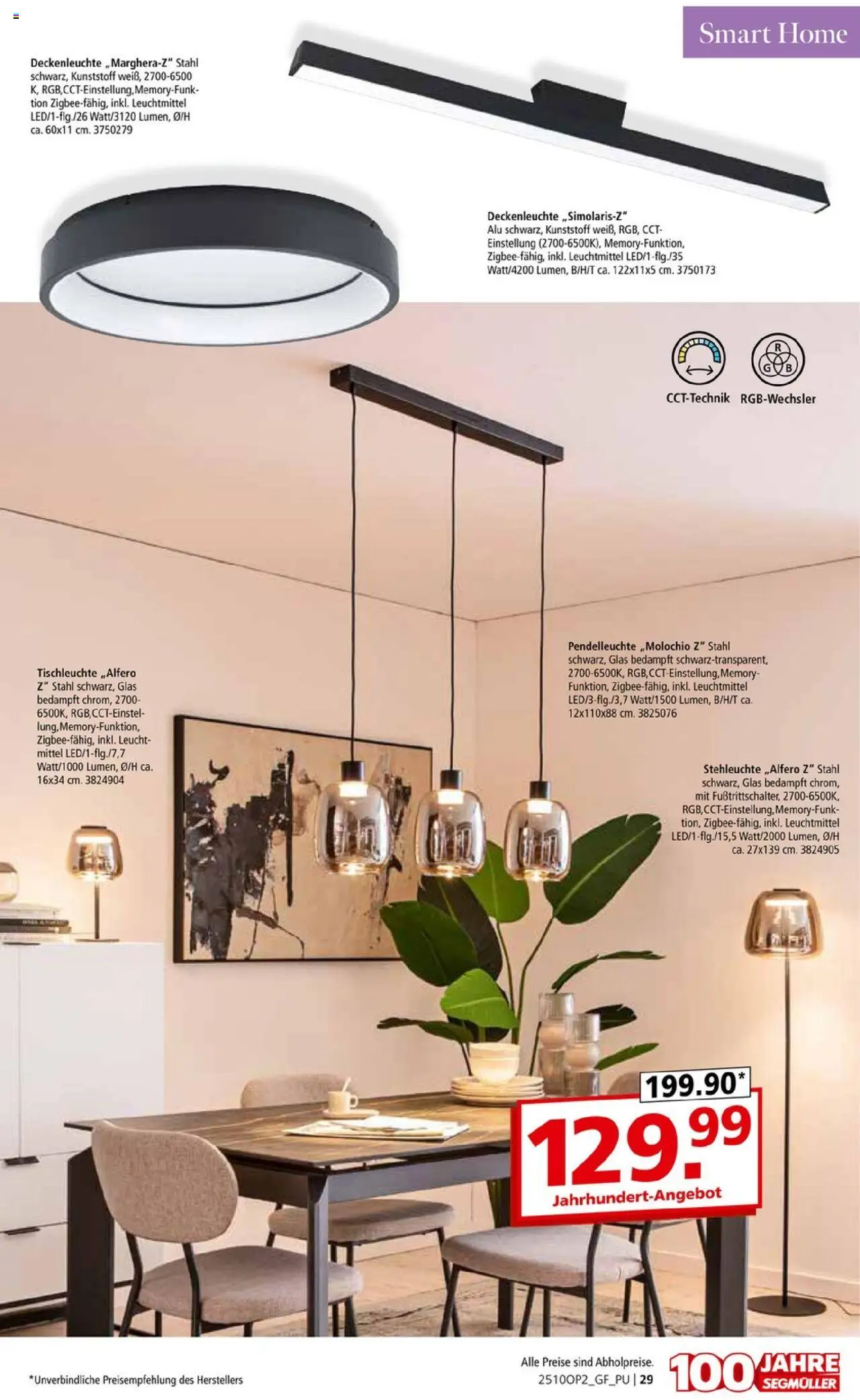 Segmüller Leuchten Spezial - Seite 29 - gültig ab 29.09.2025