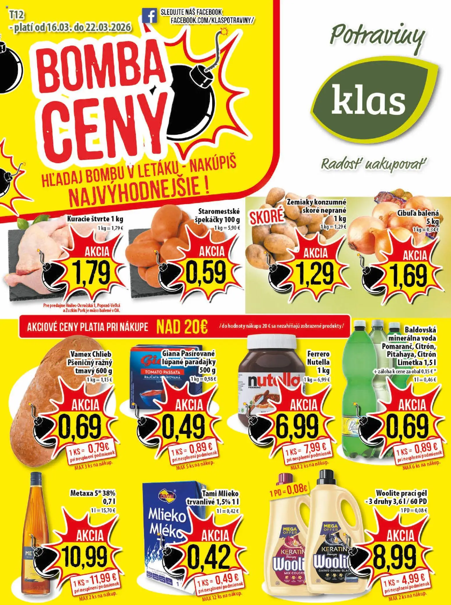 Klas leták - strana 1- platný od 16.03.2026