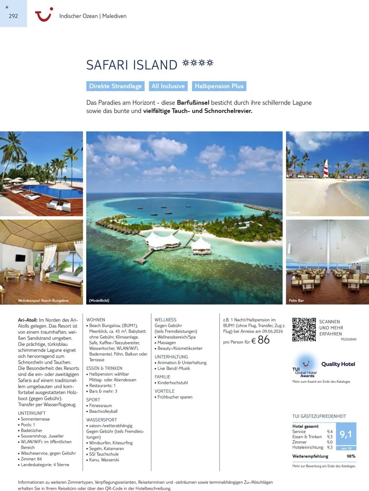 TUI Prospekt  Asien, Afrika, Orient & Indischer Ozean 2025/26 	 - Seite 292 - gültig ab 01.11.2025
