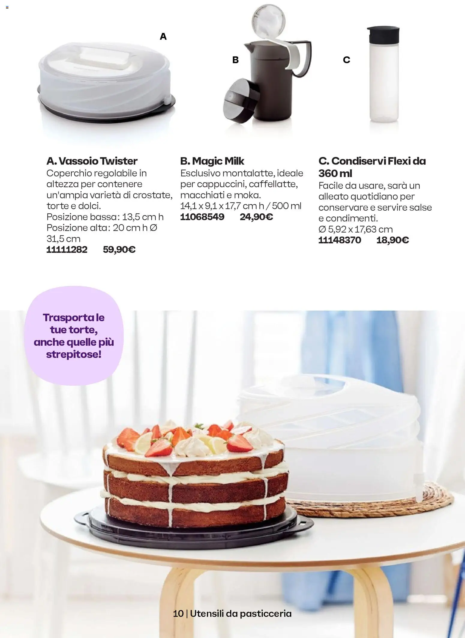 Volantino Tupperware	 - pagina 10 - valido dal 01/11/2025