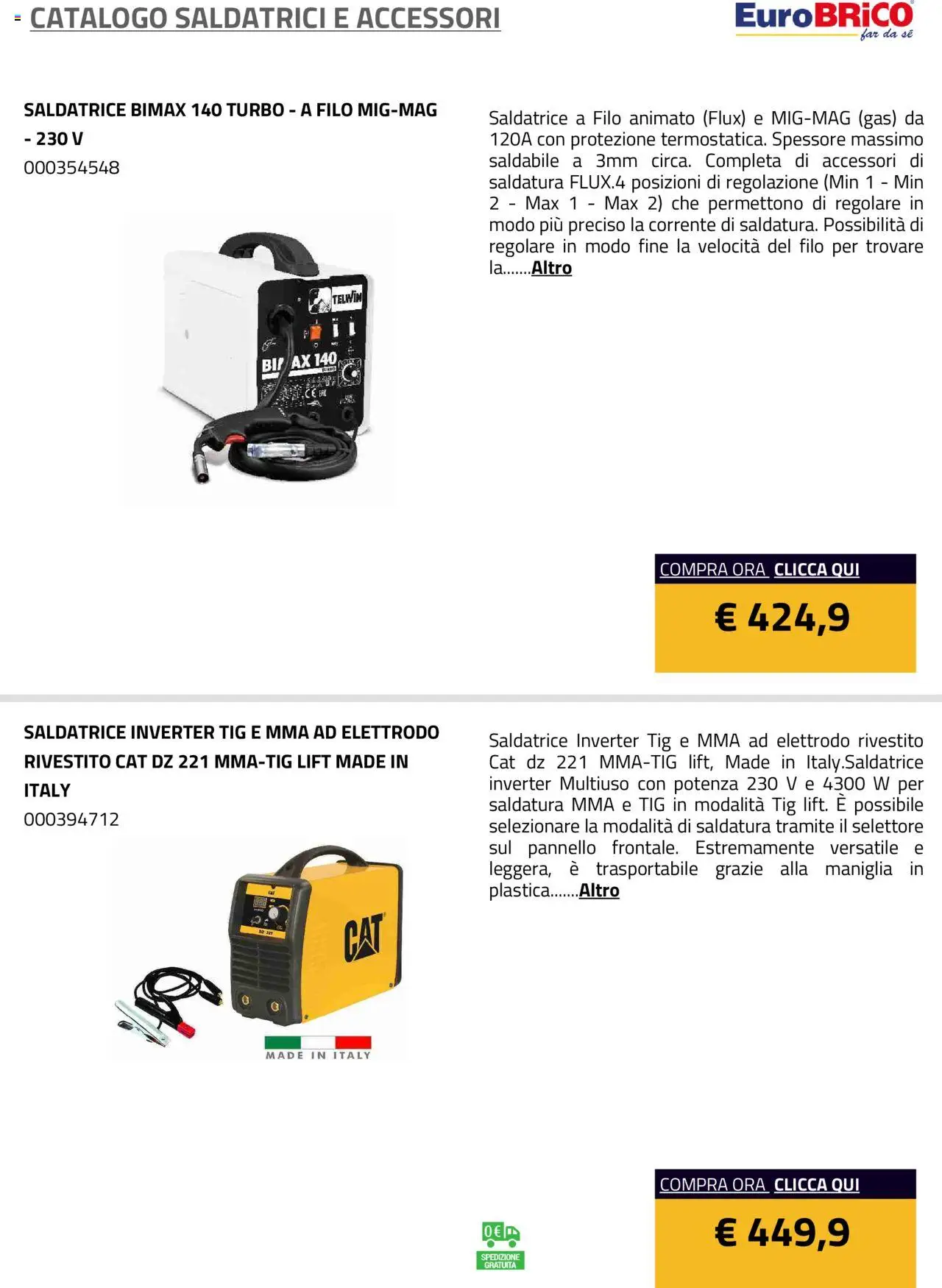 Eurobrico Saldatrici e accessori catalogo - pagina 18 - valido dal 23/07/2025