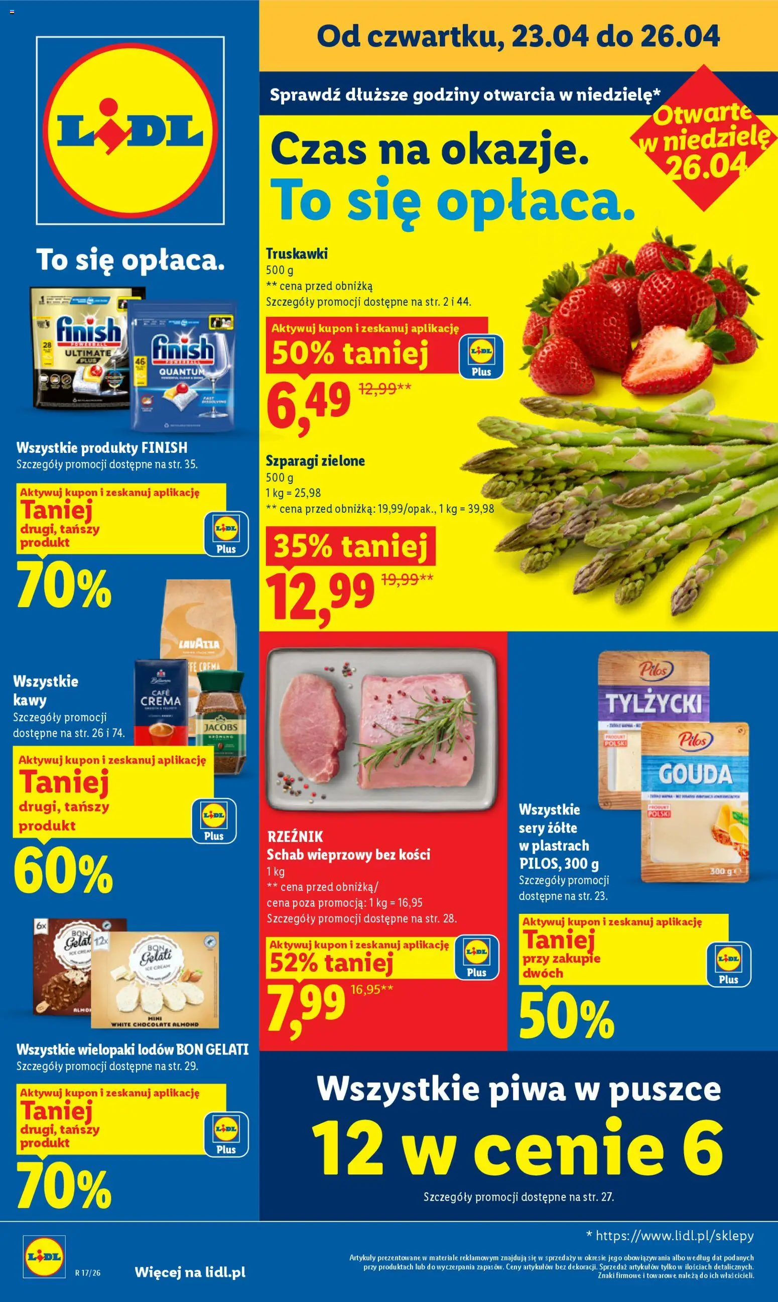 Lidl gazetka - strona 1- ważny od 23.04.2026
