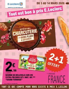 Aperçu E.Leclerc - Depenser moins 5 - mixte valable à partir du 03/03/2026