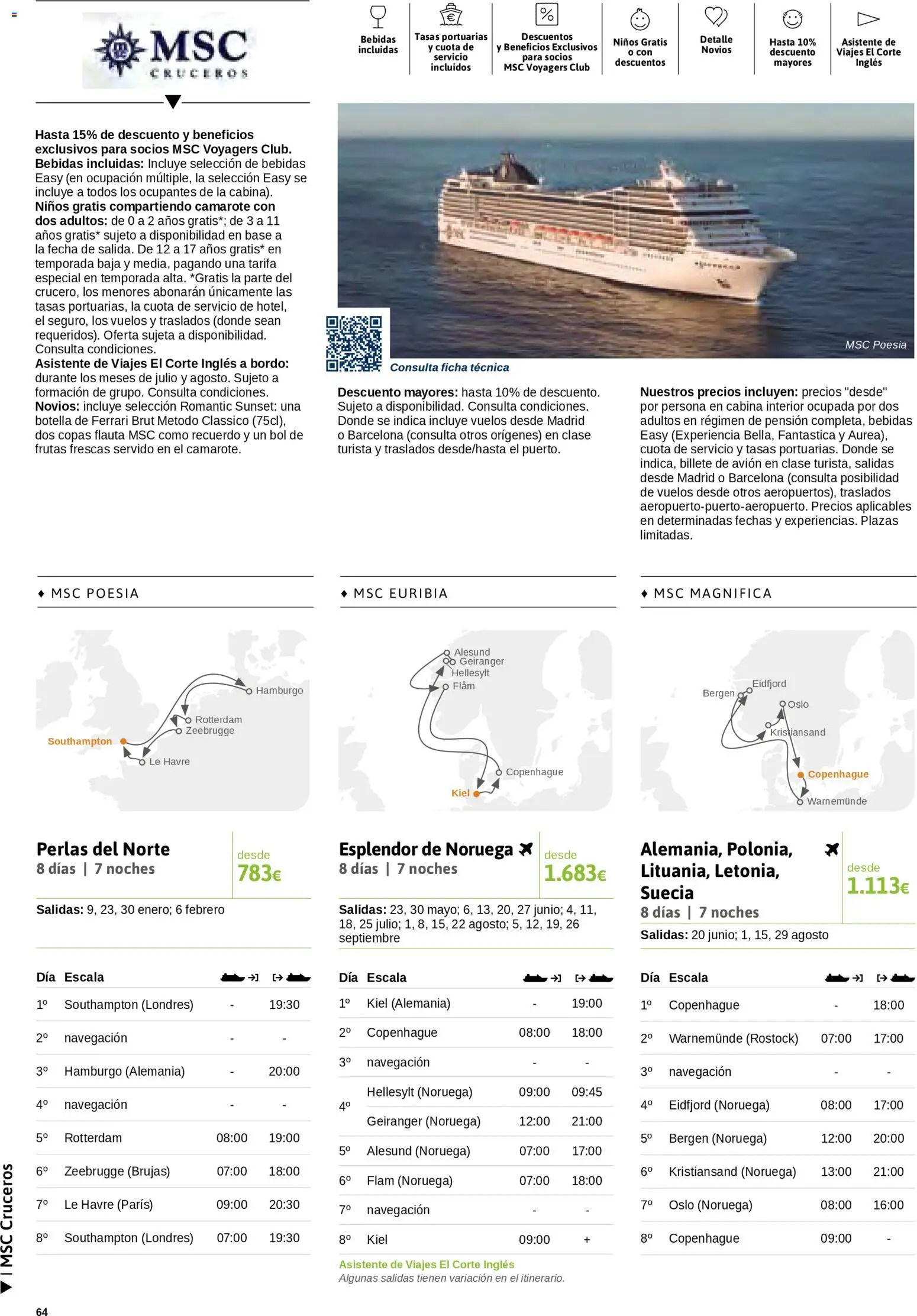Viajes El Corte Inglés Cruceros marítimos - Página de 65 - Válido desde 01/01/2026